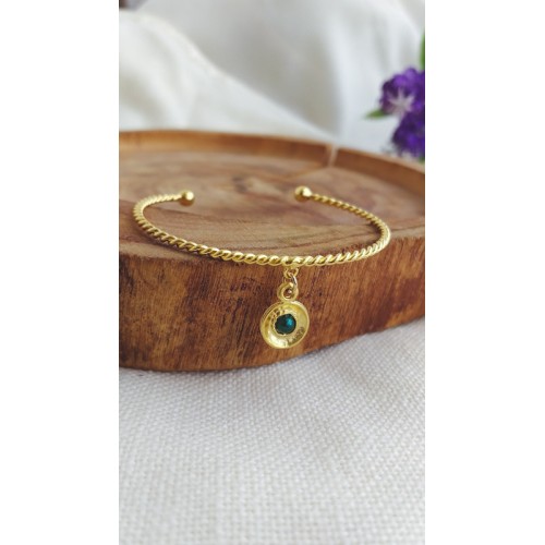 Gold Braided Cuff