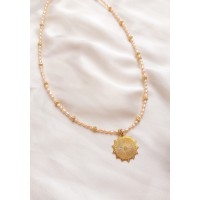 Surya Pink Pearl Pendant